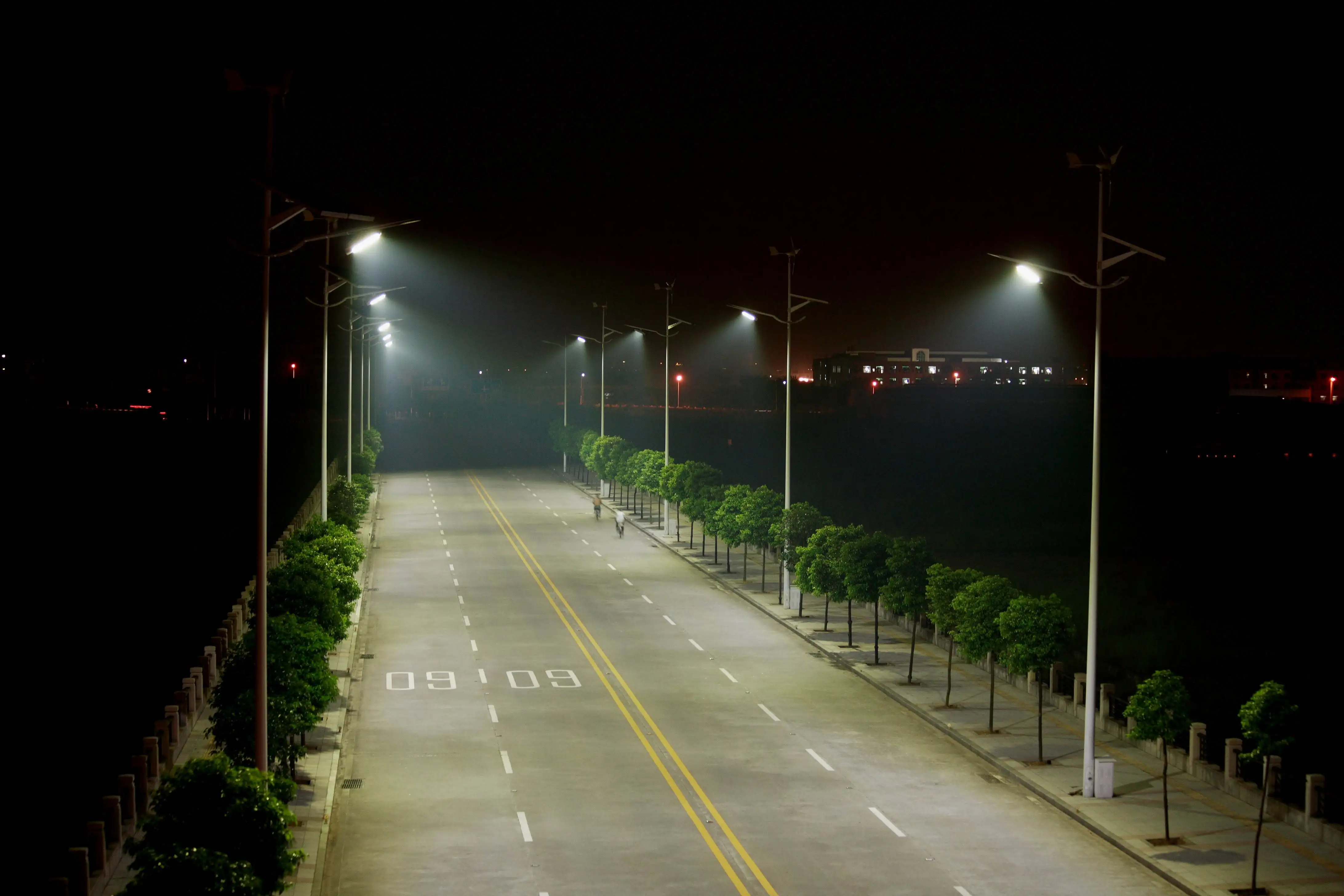 80w led灯 6-10 瓦特 100 瓦特风能太阳能互补路灯