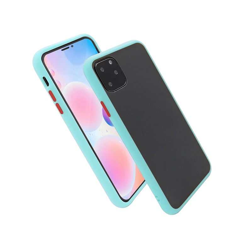 Frosted pc tpu 2 in 1 clear cell phone case for HUAWEI HONOR 9A MATE 20 LITE PRO 30 40 PRO MATE30/NOVA5IPRO