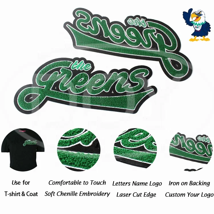 Iron on Personalized Fashion Design Custom Stitch Towel Logo Embroidery Chenille Patches Letters (1).jpg