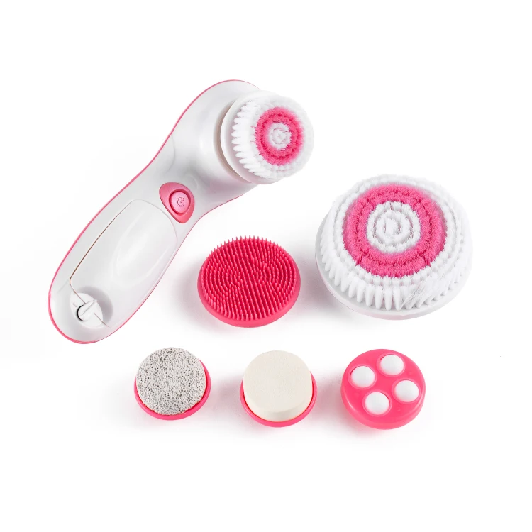 

electronic 5 in 1 facial cleansing brush, Customized