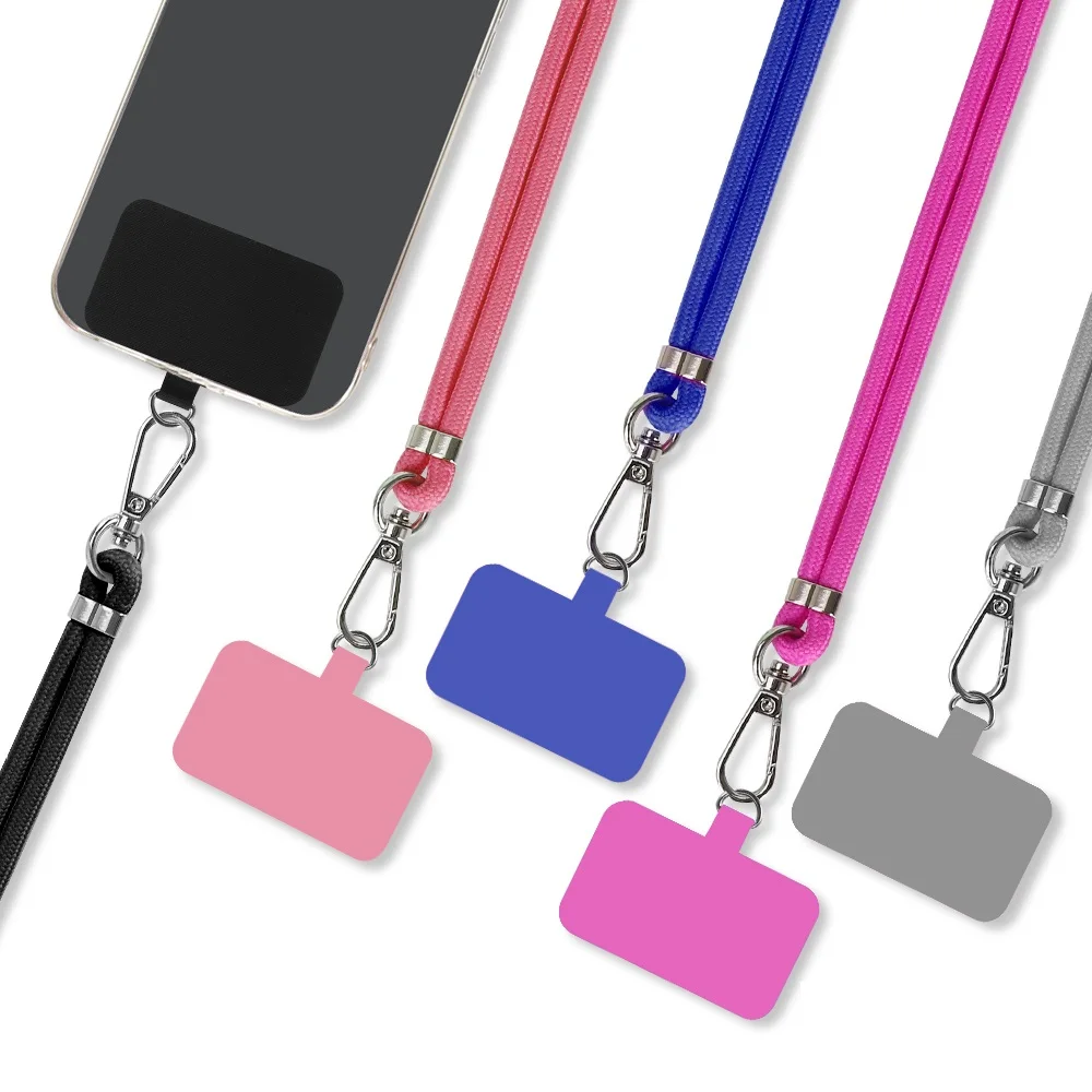 

Universal phone lanyard neck strap with durable nylon patch for iPhone Samsung Galaxy Huawei smartphones cord key chain