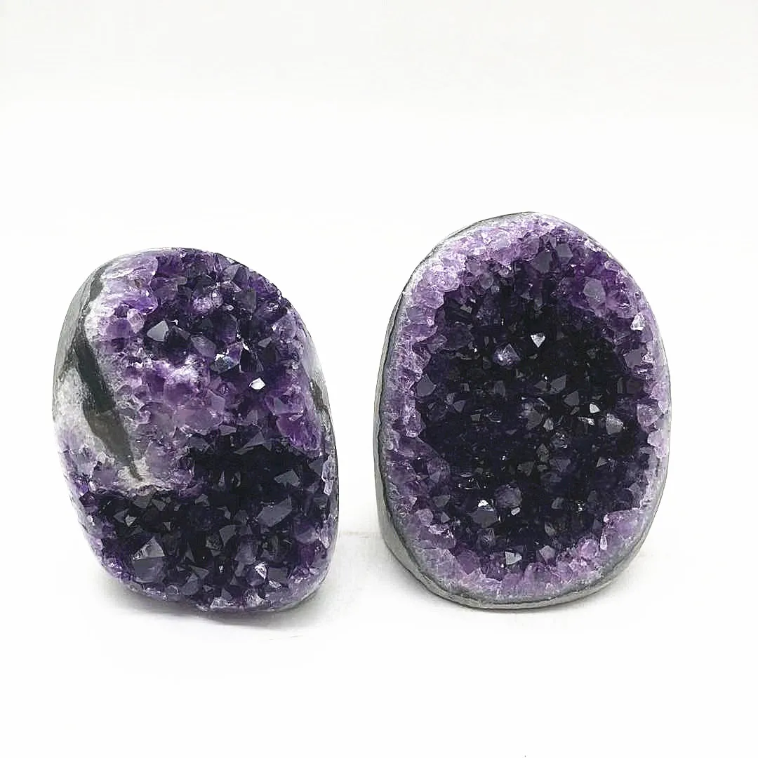 Wholesale High Quality Natural Crystal Brazilian small Amethyst Geode for d...