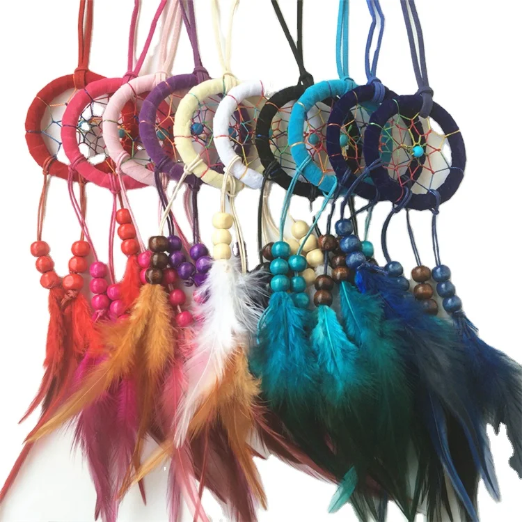 

Small Mini Dreamcatcher Car Hanging Accessories Dream Catcher