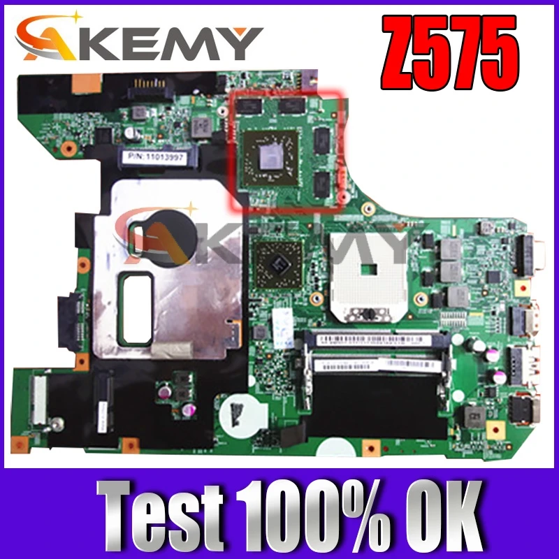 

Z575 laptop motherboard number 11013821 11013997