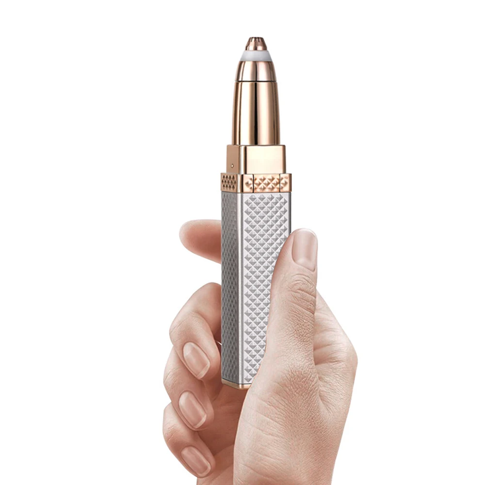 

2021 USB Charging Electric Eyebrow Trimmer Pen Facial Hair Remover Machine For Women Portable Eyebrow Shaving Epilateur Sourcil
