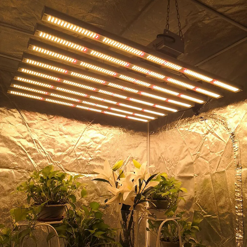 Samsung LM301H 600W Full Spectrum LED Grow Light Fluence SPYDR for Indoor Medical Plants Commercial Vertical Farming