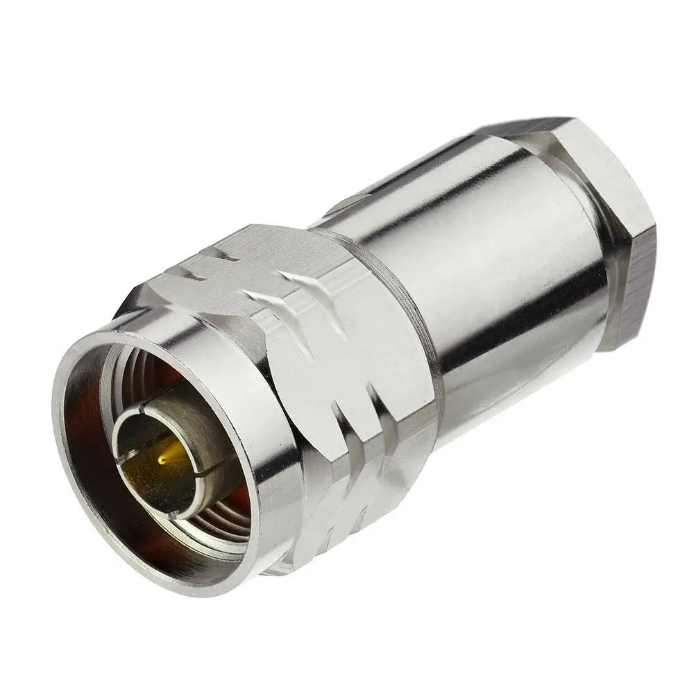 Wholesale N Type Connector N Male Plug Straight Clamp Connector Hexagon Easy Installed by Tool for RG8 LMR400 CFD400 RF Coaxial From m.alibaba.com