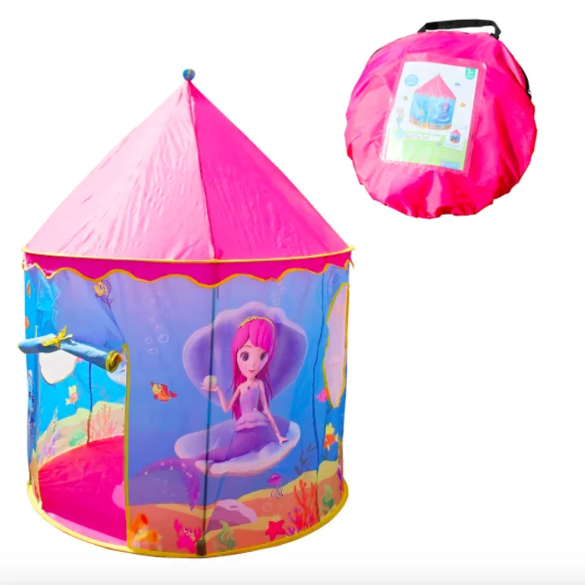 Mermaid Kids Play Tent Under The Sea Kids Tent Indoor Playhouse 