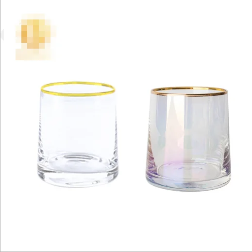 Factory 300ml Electroplating Whiskey Glass Wine Cup