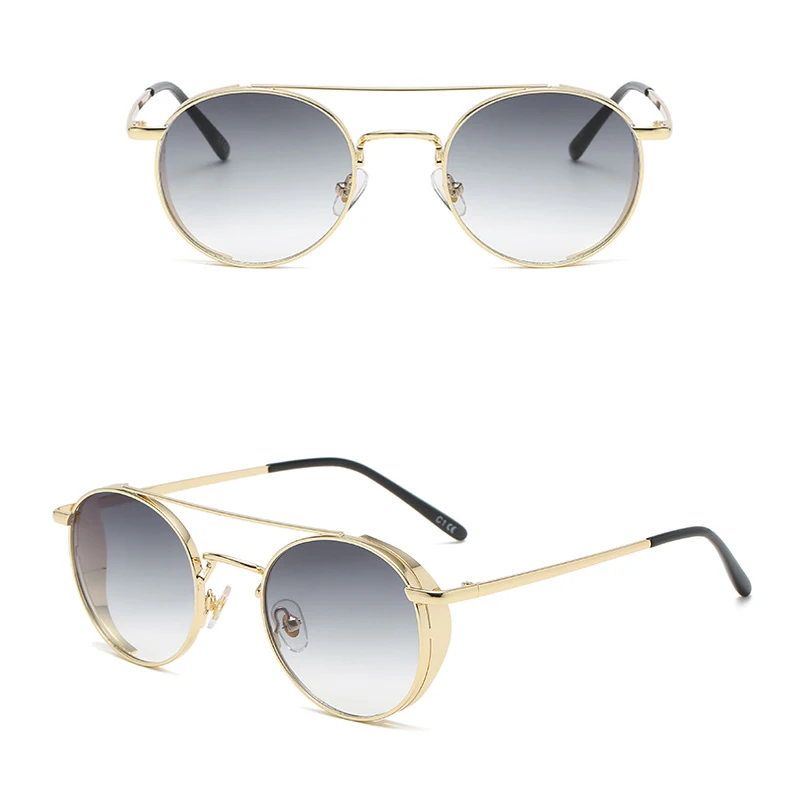 

High quality fantastic dark green optical fashion sunglasses for men
