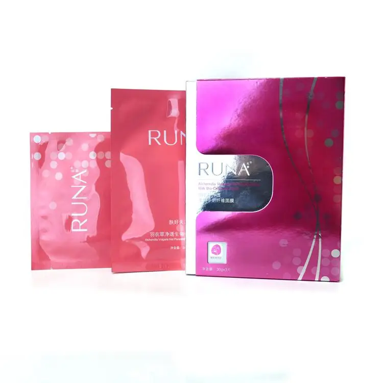

Private Label Plant Essence Oil Control Soft Closely-Woven Texture Face Mask