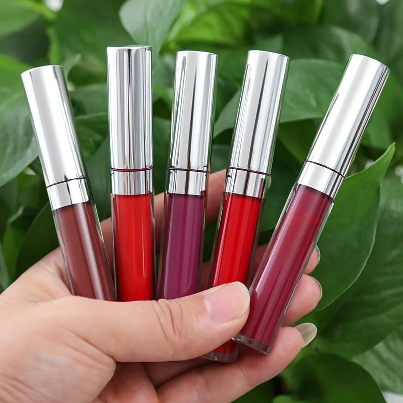 

Best selling matte lip gloss waterproof long lasting with your brand package low moq wholesale