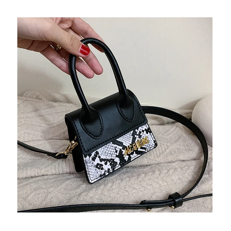 

Serpentine Mini Women Handbag Famous Brand Luxury Handbags for Women Crossbody Bags Female 2020 Messenger Bags Small Tote Bag, Red, blue, black, brown