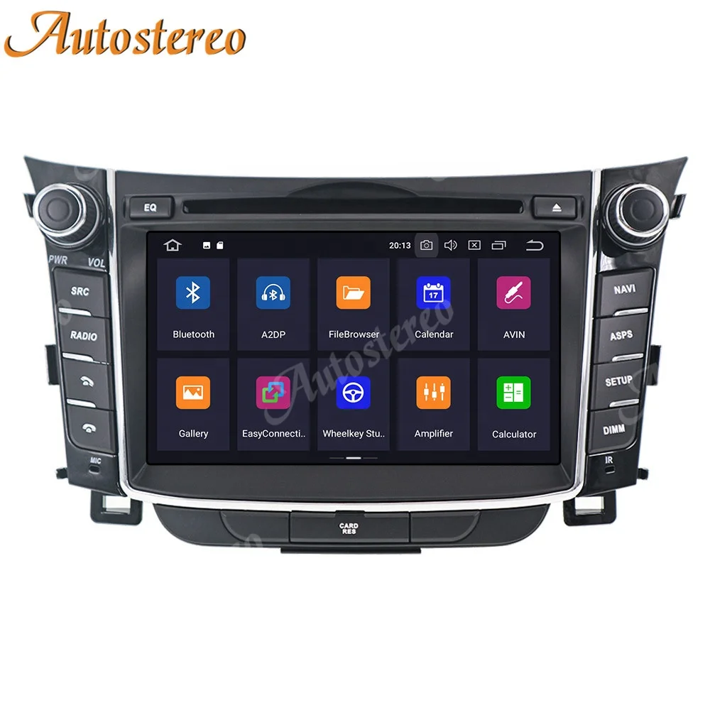 

Android 10.0 4GB+64GB Car GPS Navigation For Hyundai I30 Elantra GT 2012+ Auto Stereo Multimedia Player Radio Recorder Head Unit