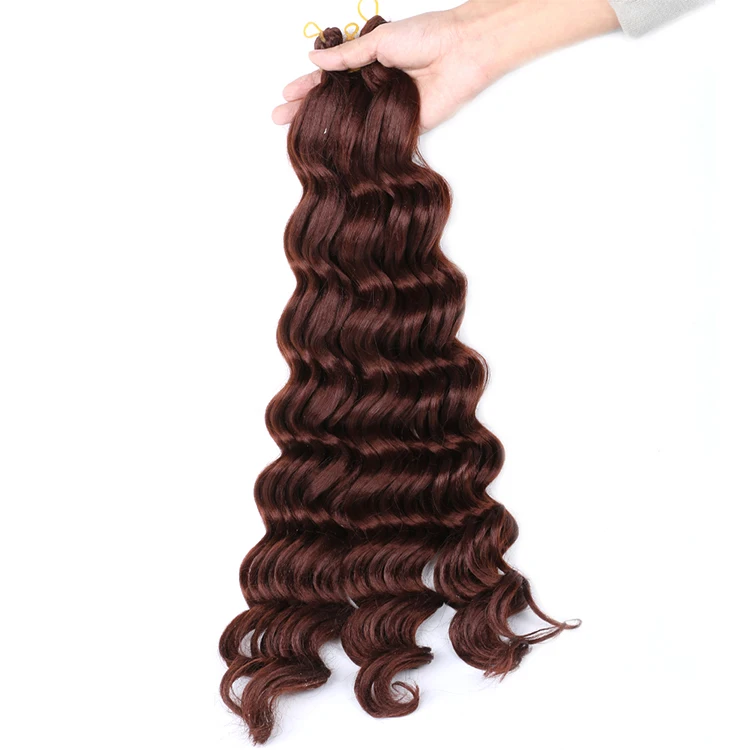 

Synthetic Deep Curl Twist Crochet Braids Wave Freetress Bulk Hair
