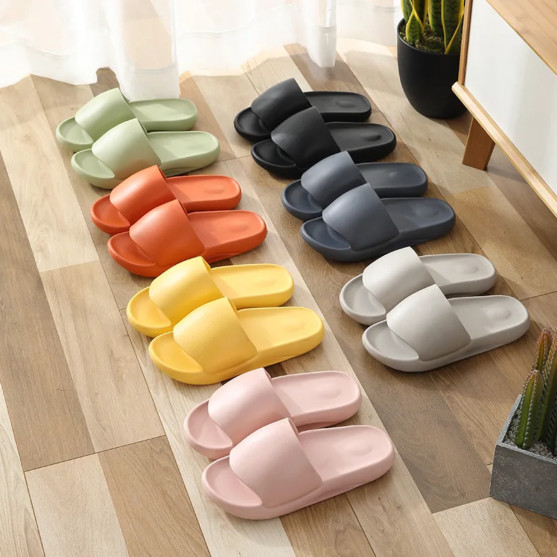 

Massage Foam Bathroom Slippers Non-Slip Thick Sole Sandal Ultra Soft Slippers Extra Soft Cloud Shoes