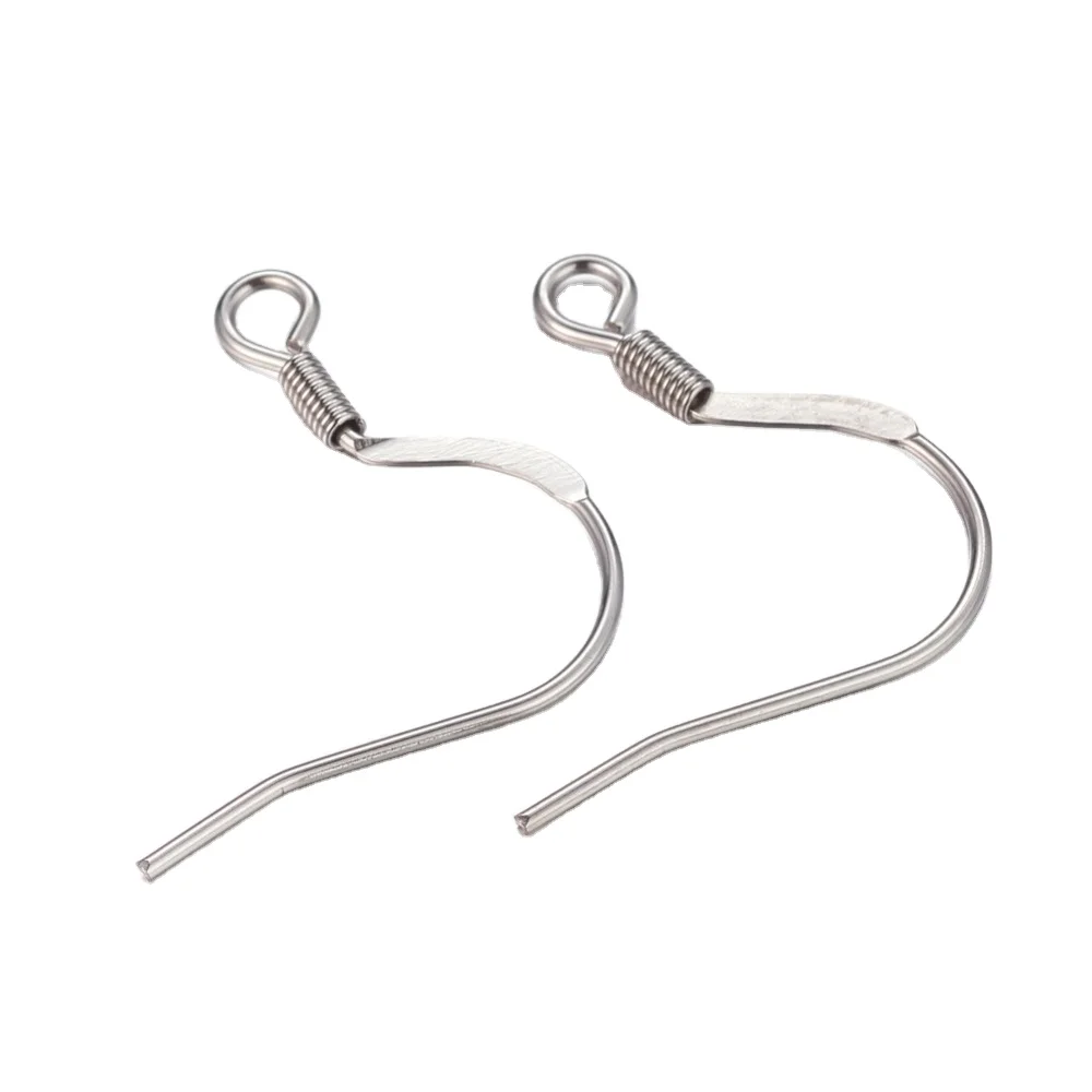 

PandaHall 316 Stainless Steel Flat French Earring Hook