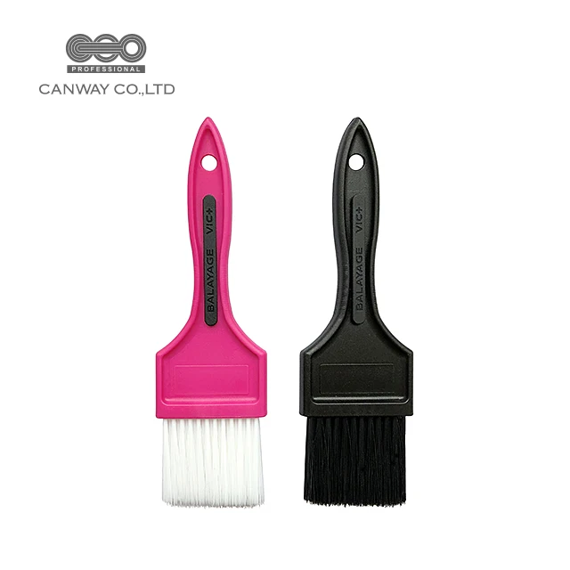 

Hairdressing Hair Dyeing Salon Barber Hair Color Tint Brush, Dark pink,dark grey