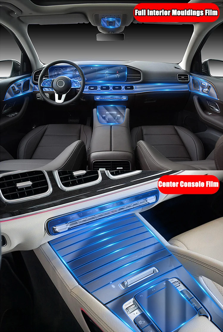 Car Interior Accessories For Mercedes Benz W213 W222 W211 Car Center Console Ac Navigation Full