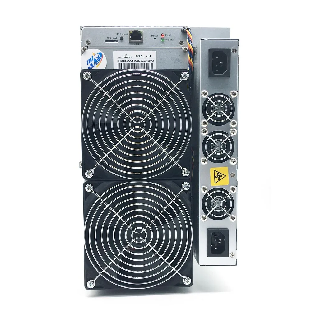 

Rumax Highest Hashrate Bitmain Antminer S17+ 73T Bitcoin Miner