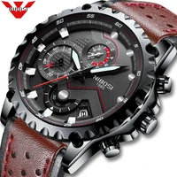 

NIBOSI Men Watch Large Face Dial Sports Watches Men's Fashion Army Watch Men Military Clock Quartz Wristwatch Relogio Masculino