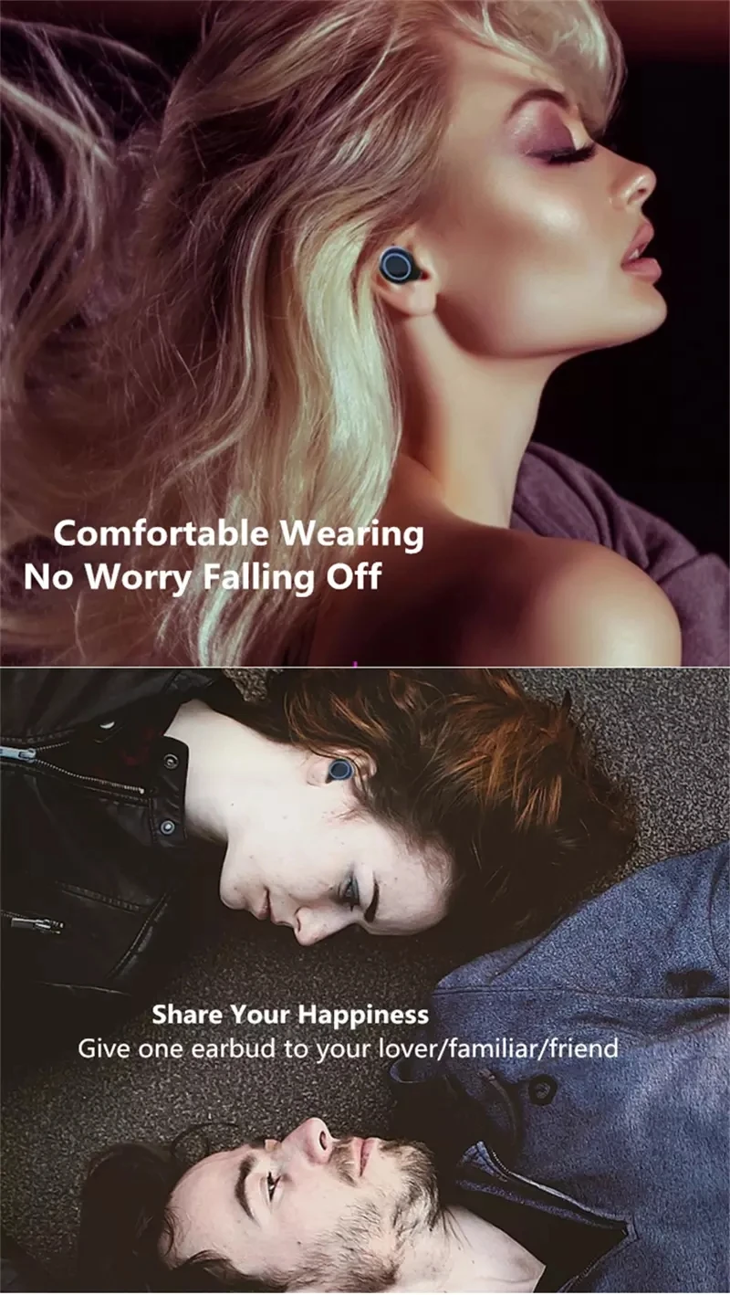 New concept wrist-worn TWS bluetooth earphone Binaural stereo hand-held earbud Bluetooth 5.0 True Wireless TWS Earbuds with Mic - ANKUX.COM