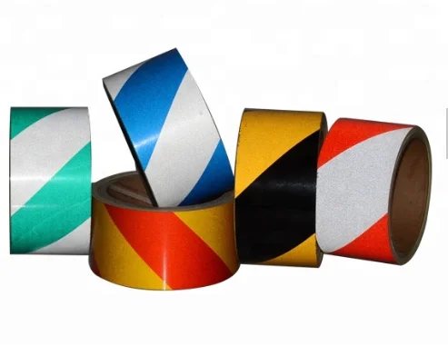 
PVC floor marking tape for warning of hazardous areas 