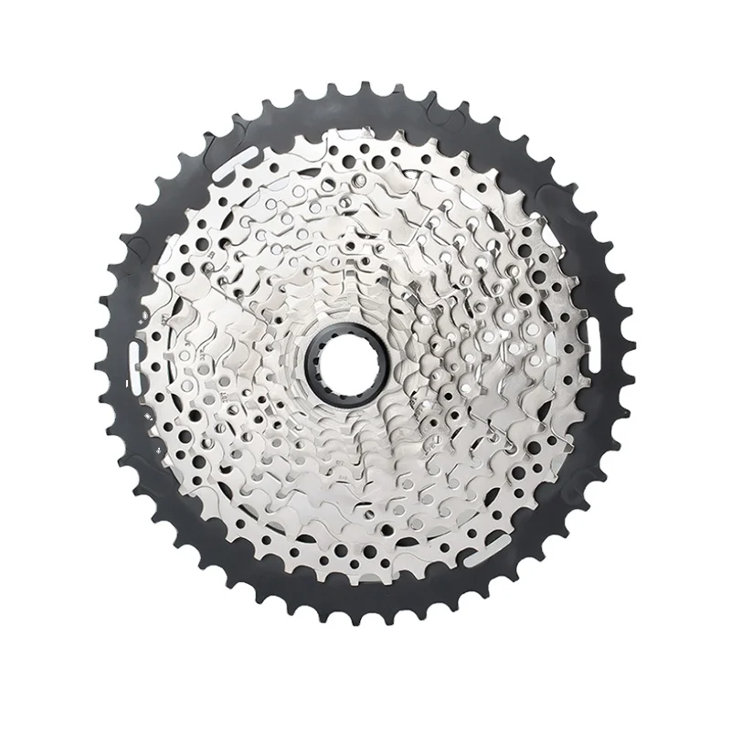 

mountain bicycle 12 speed 10-50T MS flywheel suitable for M7100 8100 9100 XT XTR, Black&silver