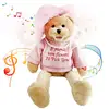Electric Musical Giant Teddy Bear Sings Interactive Stuffed Animal Shaking Head Animated Plush Toy