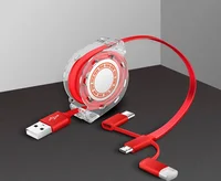 

AP-K 1m 2A quick charge 3 in 1 lightninged usb cable for iPhoned/Android/Type-C