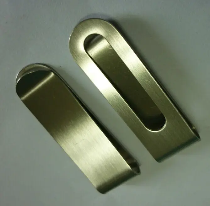 

Metal Stainless Steel Money Clip Folder Collar Clip Holder