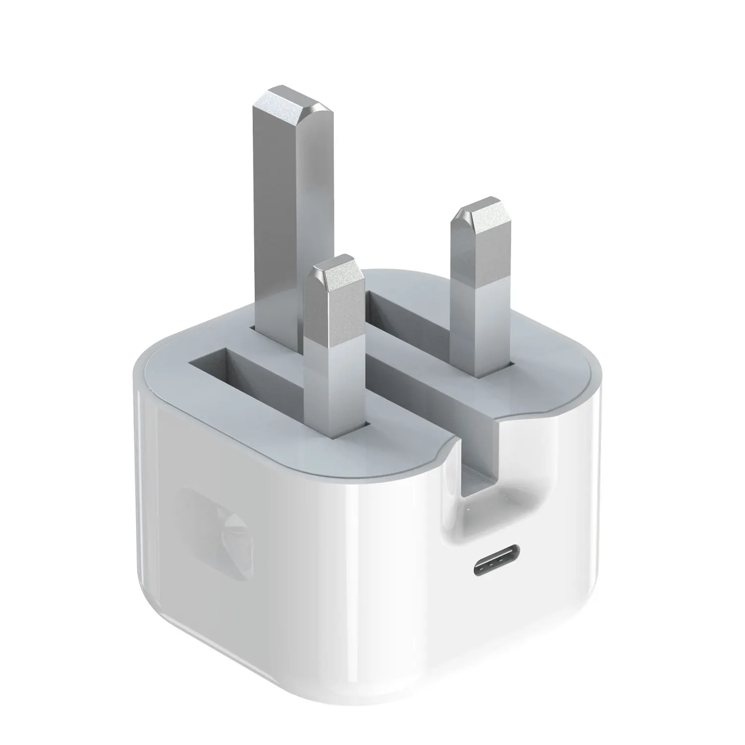 

phone Fast Charging UK eu plug cargador carga rapida 18w qc 3.0 usb wall charger adapter fast charging for iphone 12, White