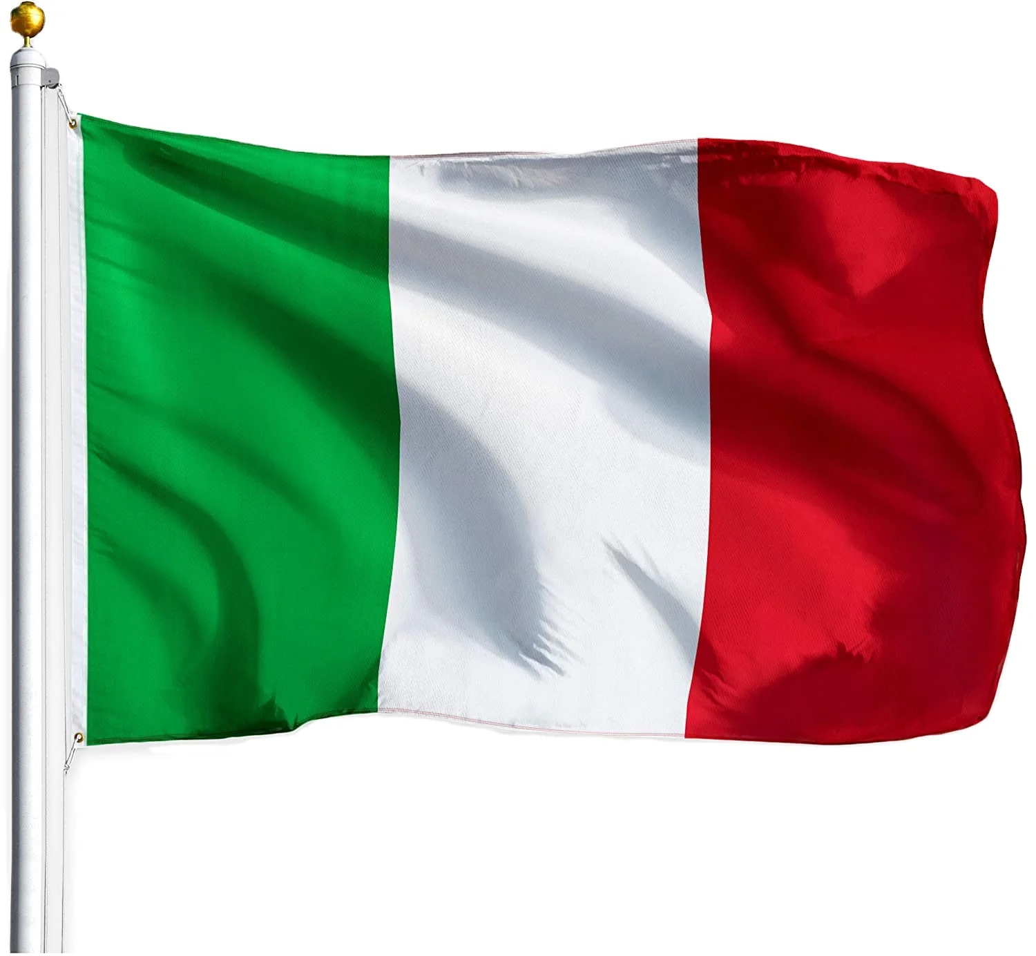 

3*5ft Italy National Flag Silk Screen Printing Country Flags Italy red black green flag