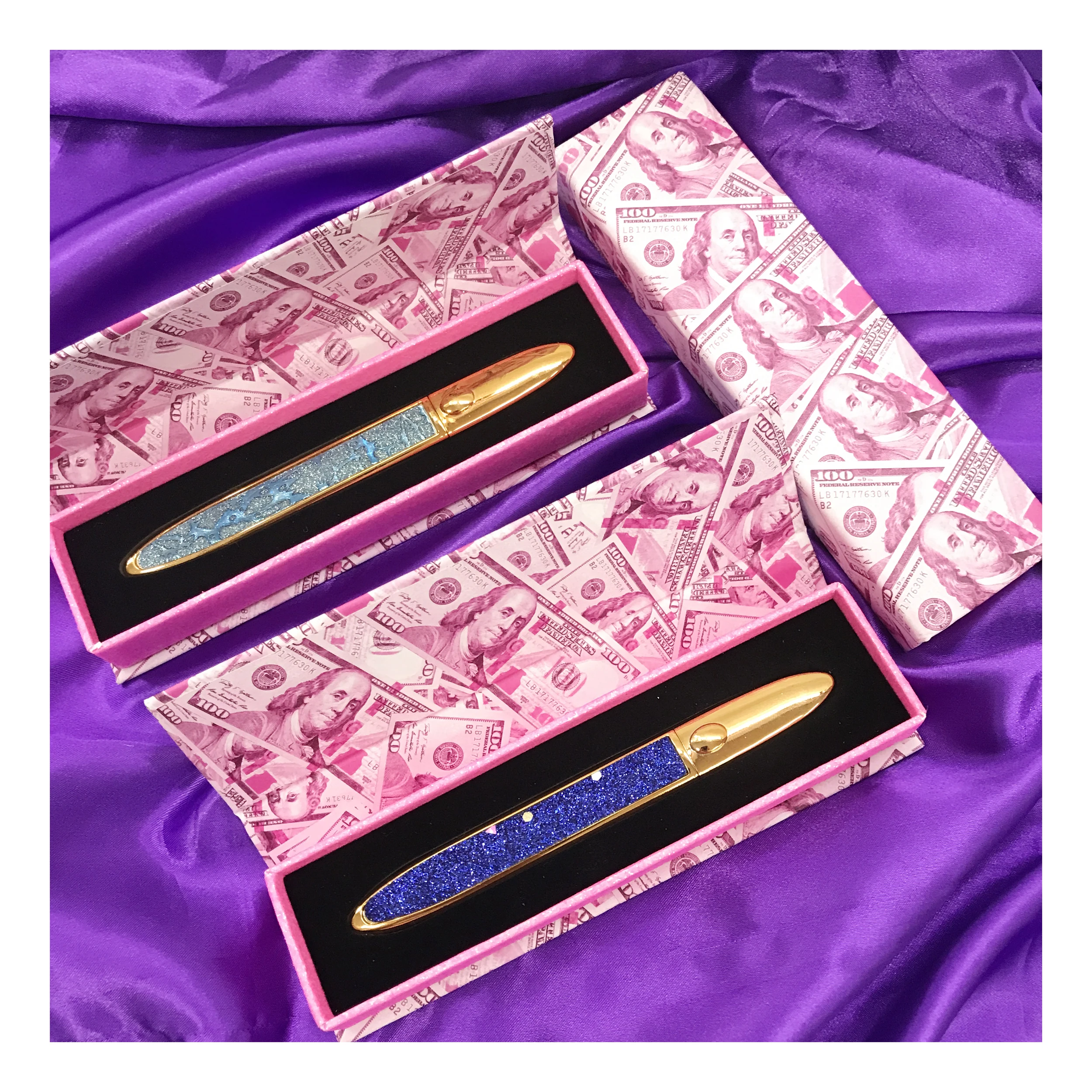 

eyelash vendor customized boxes with glue eyelash glue pen eyeliner