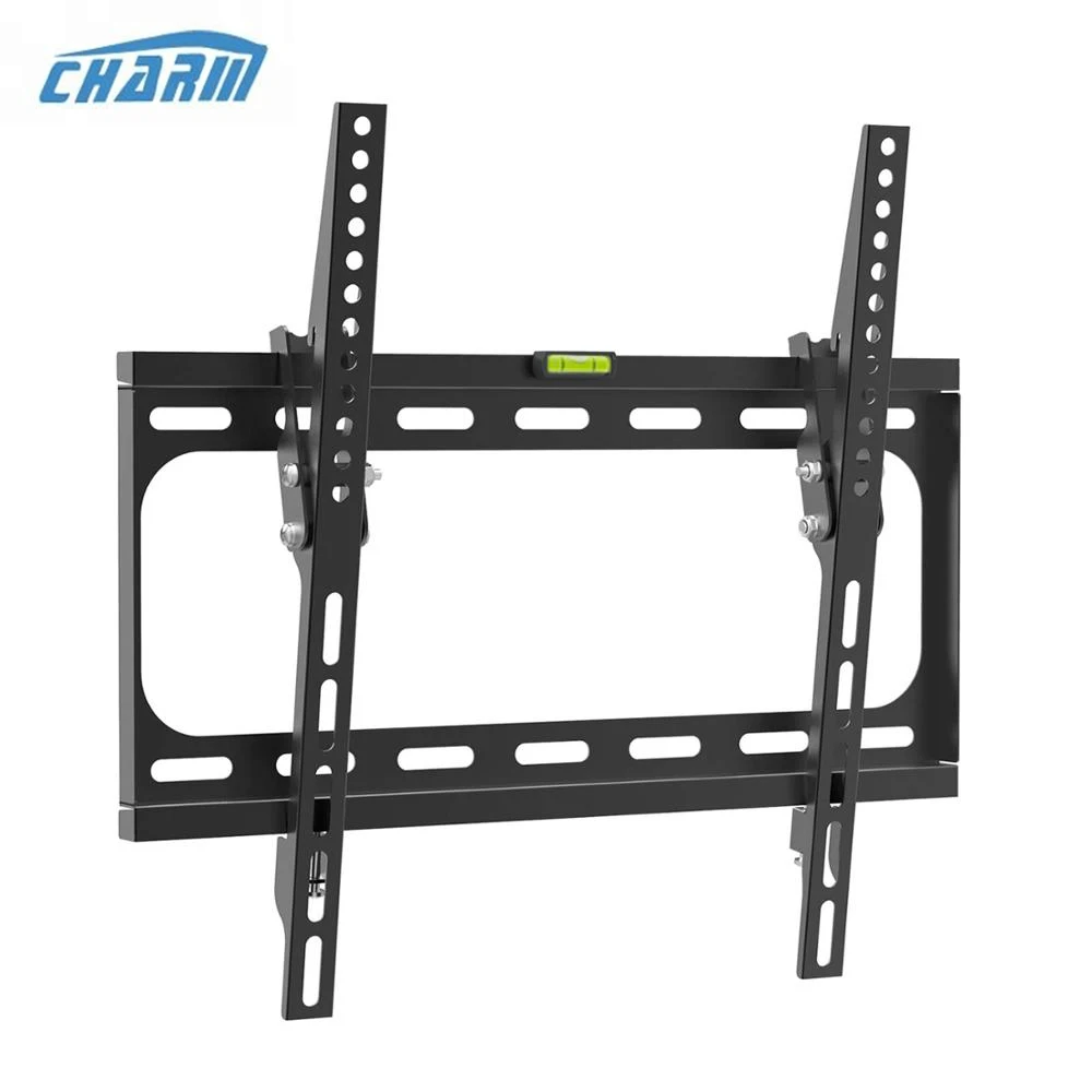 TV Wall Mount 32/"-55/" Ultra Flat Fixed Tilt LCD LED Bracket Max Weight 88Lb