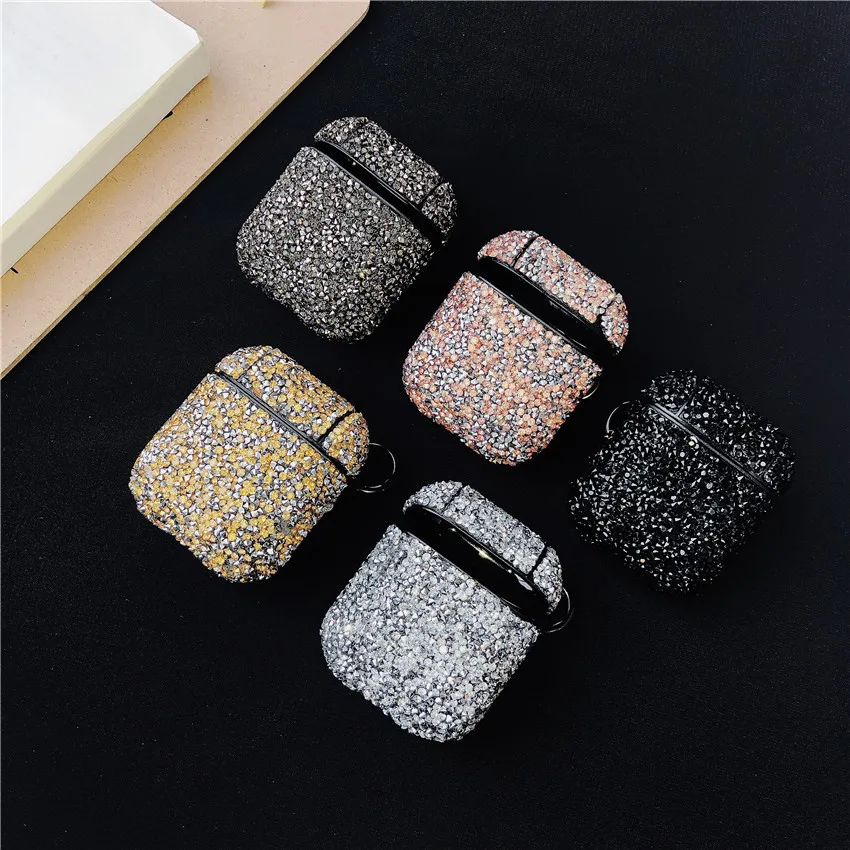 Fashion Luxury Diamond AirPods Case Cover Sparkle AirPods Case Wireless Earphone Case