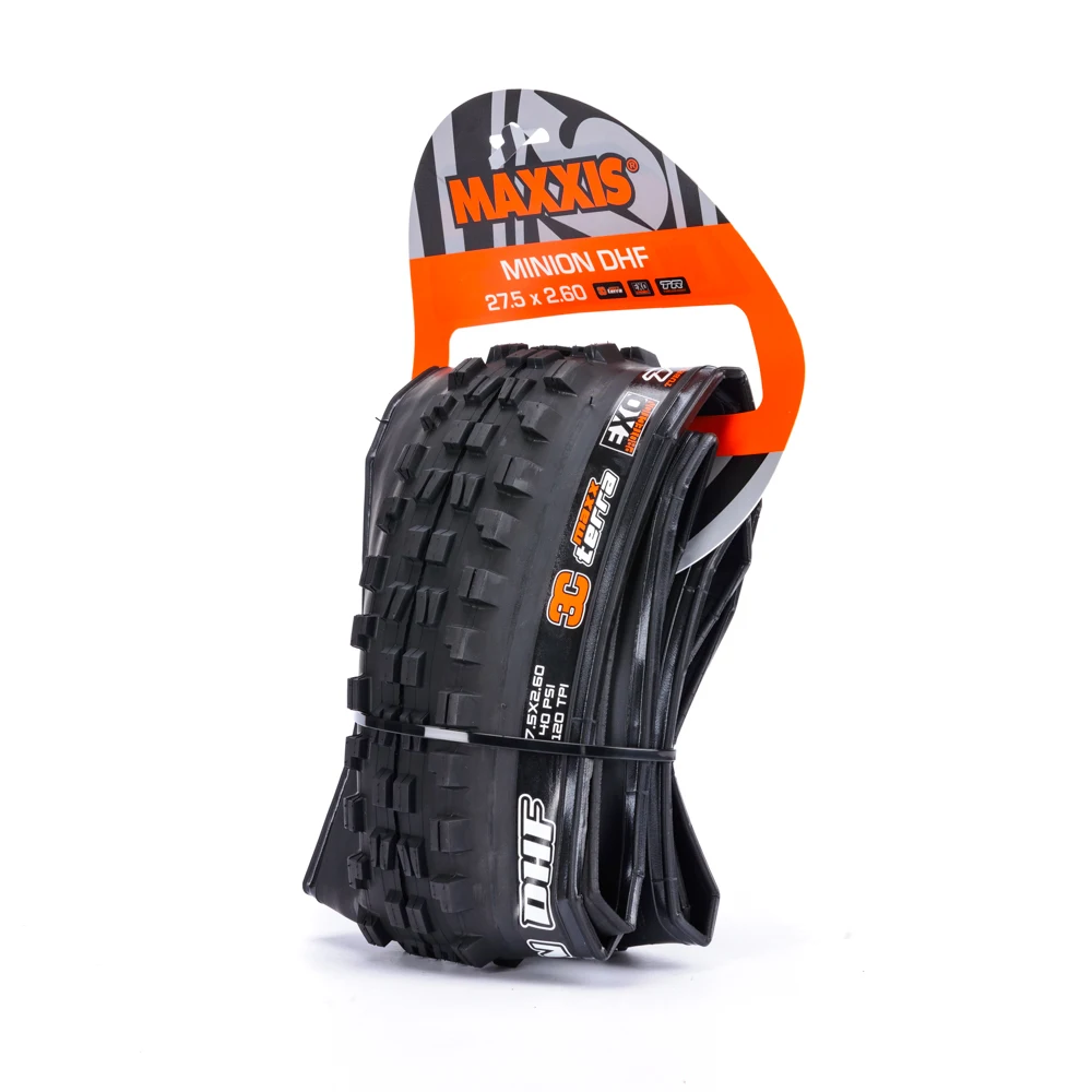 

MAXXIS MINION DHF 27.5x2.60 3CT EXO TR BLACK FOLDING tubeless tires of bicycle tire mountain bike ETB91146300