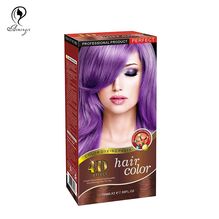 

OEM Washable Permanent Purple Hair Dye Cream, 11 colors
