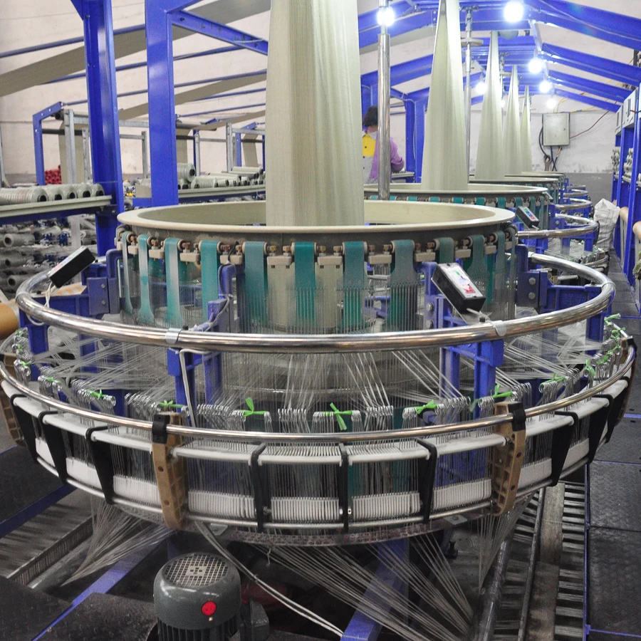 
PP Woven bag fabric Sack making machine 4/6/8 shuttles high speed circular loom weaving machine for Jumbo bag production line 