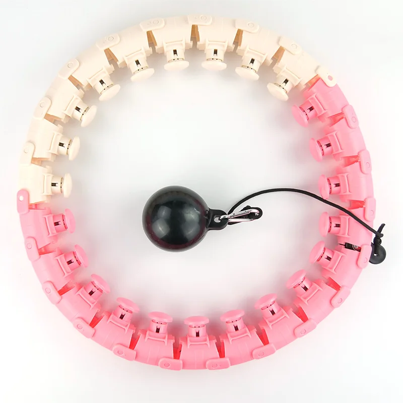 

2021 New Fashion Smart Hula Ring Auto-Spinning Exercise Fitness Hula Ring Fitness Equitment, As picture