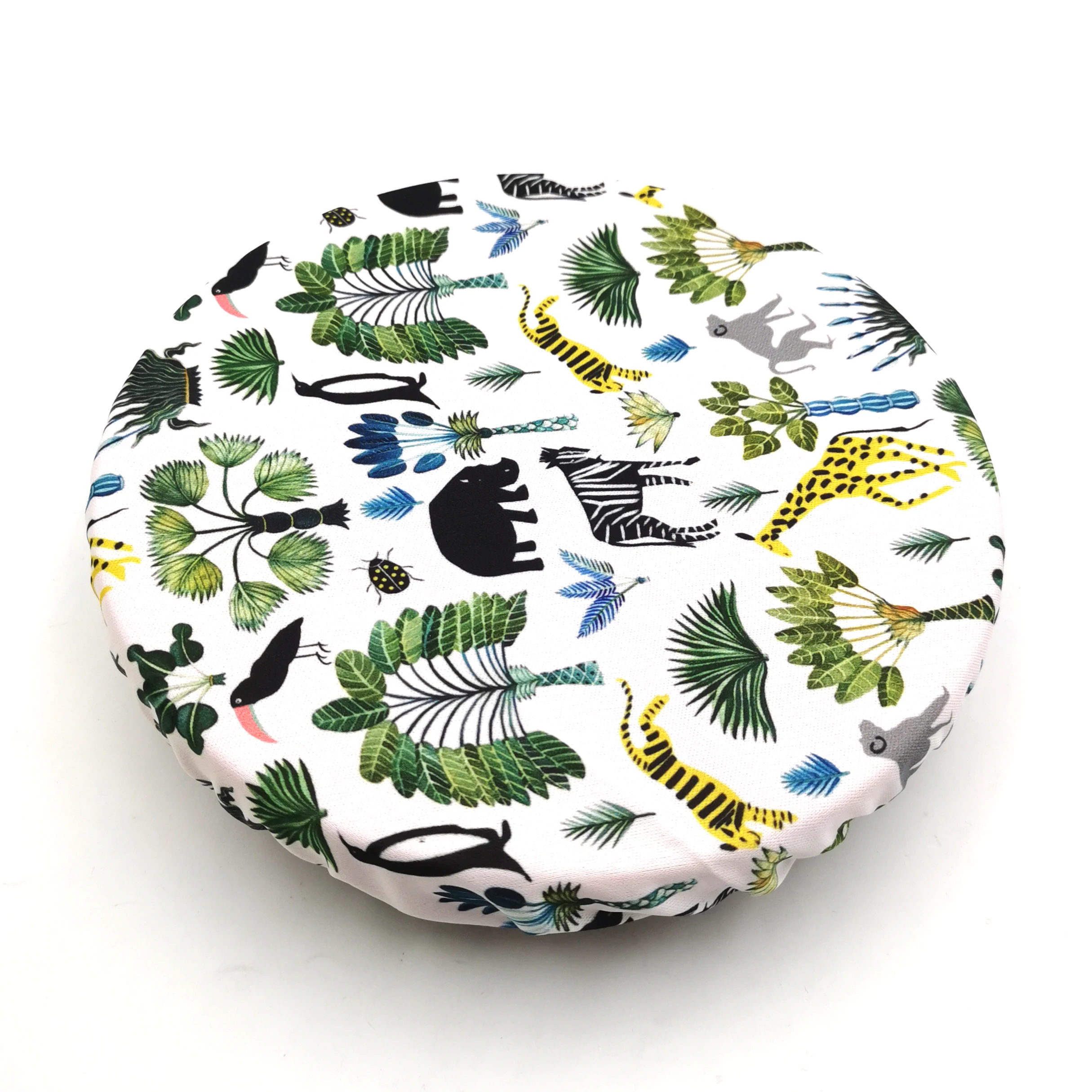 

Eco-friendly reusable anti dust waterproof Elastic food bowl cover, Nature color