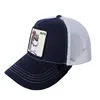 Custom 5 Panel Cotton Nuts Embroidery Mesh Trucker Hat