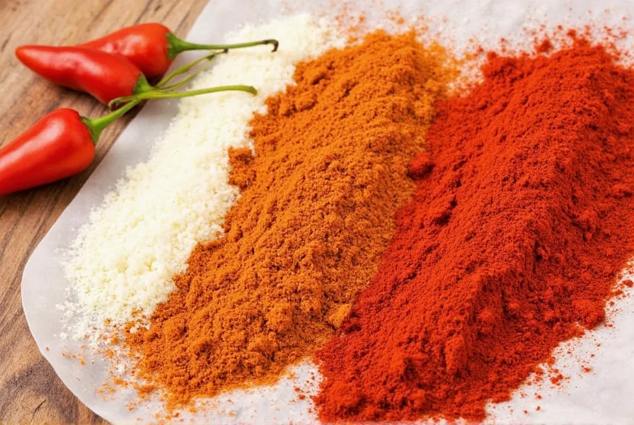 Chili Powder Nutrition Table