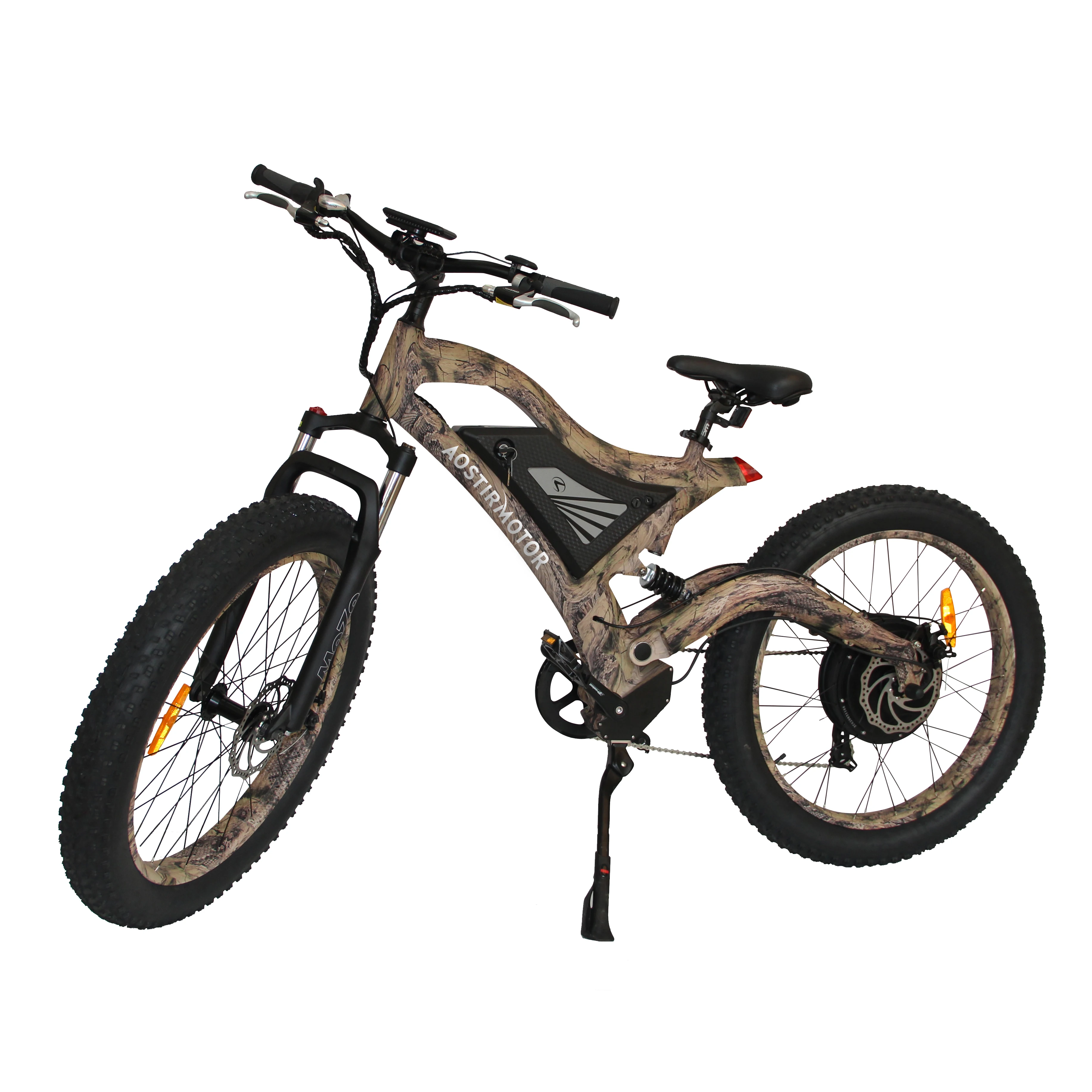 

Electrical Pedal Assist Enduro 48V 1500W Mountain Electric Fat Bicycle