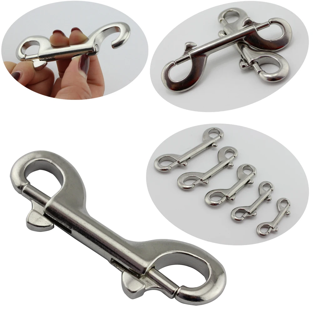 Stainless Steel 316 Double Swivel Eye Bolt Snap Hook - Buy Snap Hook ...