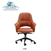 Foshan Wholesale High Quality Modern High Back brown leather Office Chair retail price