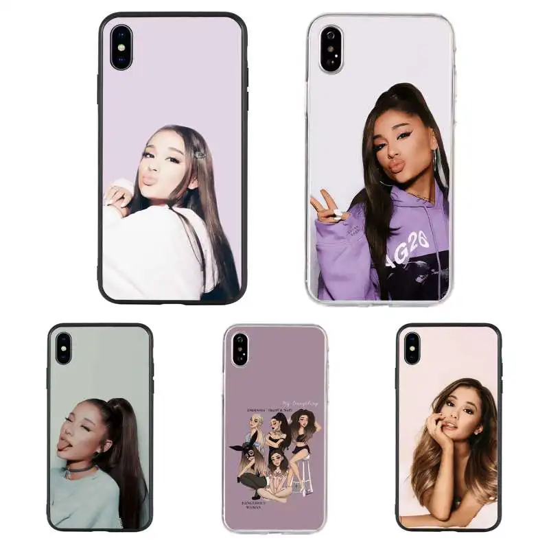 

2020 new printed 512gb phone case ariana grande for iPhone 11 Pro X XR XS MAX 6 S 7 8 Plus soft silicon phone case