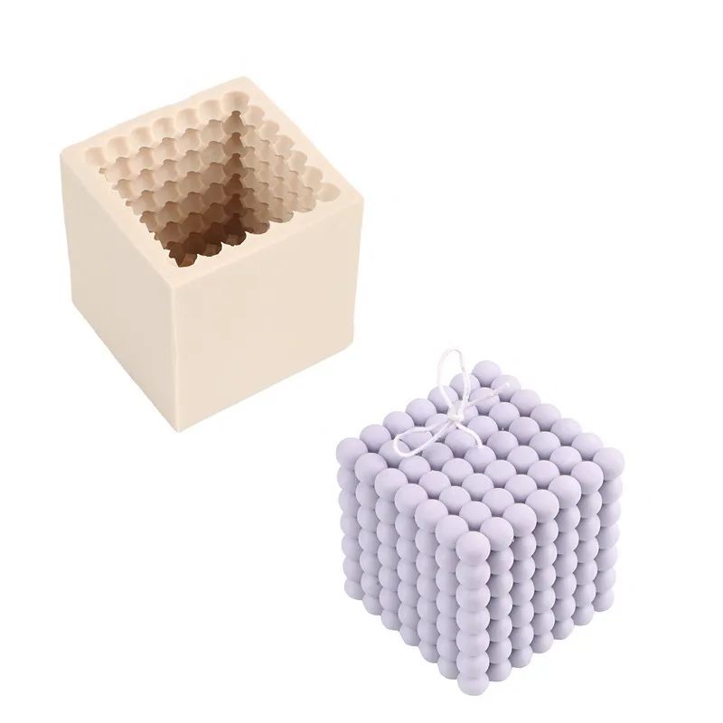 

ZO106 Rubik's cube Candle silicone Mold DIY aromatherapy gypsum candle silicone mold