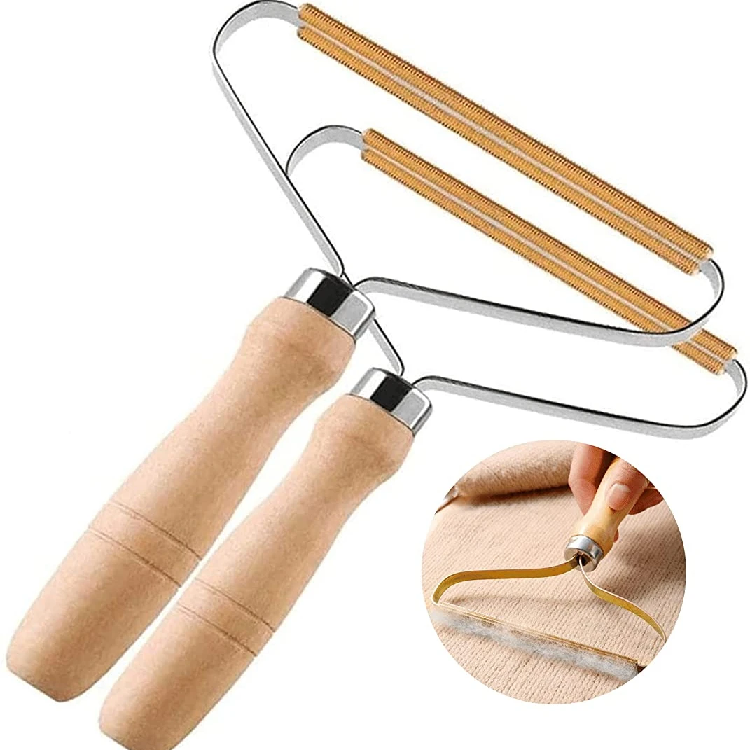 

Amazon hot selling Double copper head blades 2 in 1 lint remover