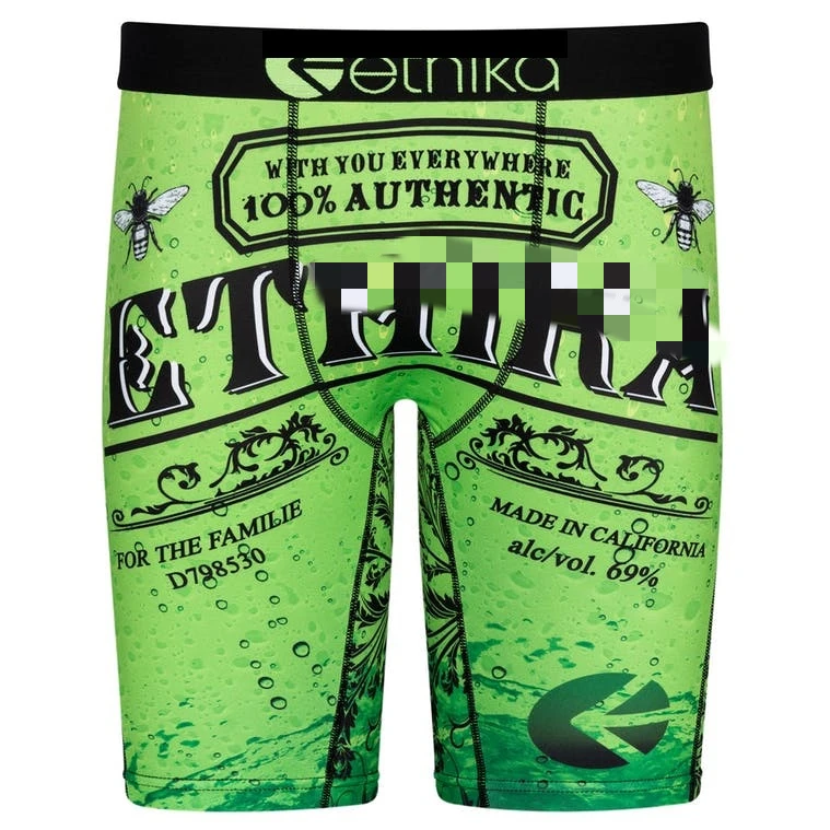 

Custom brand logo ployester shark men boxers briefs ethika underwear vendor